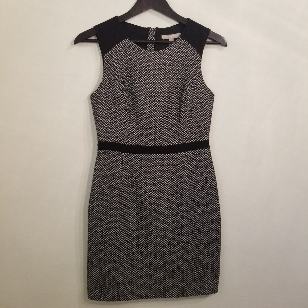 Banana Republic Factory Herringbone Wool Dress